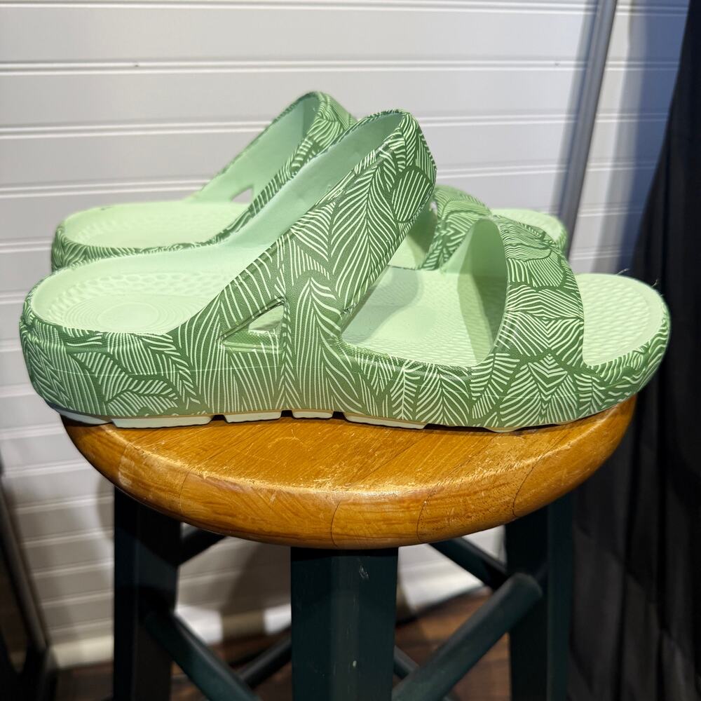 Revitalign Orthotic Recovery Double Strap Slide Sandal Size 10